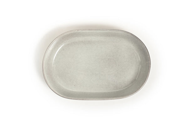 Classica Lunde Oval Baker Reactive Grey - 31x21x6cm