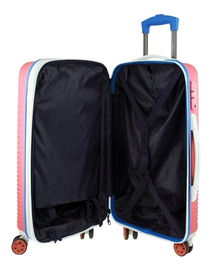 GAP 4 Wheel Hardcase Suitcase - Large Coral - Expandable