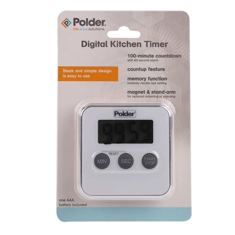 Polder Digital Kitchen Timer