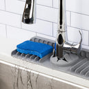 Progressive Silicone Sink Mat With Splash Guard - PrepWorks