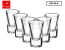 Bormioli Rocco Dublino Shot Glasses 34ml - Set of 6 (Made in Italy)