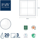 Paw Napkins - Pack of 20 - Colourful Bricks - 33x33cm