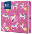 Paw Napkins - Pack of 20 - Unicorn Pattern - 33x33cm