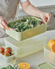 Lock & Lock Fresh Block 2pc Set - 3.5L Container & Tray