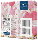 Paw Napkins - Pack of 20 - Heart Balloons Rose - 33x33cm