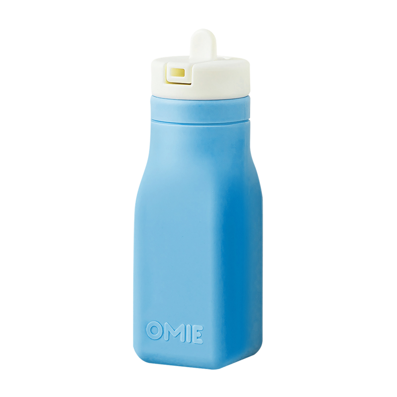 Omie Silicone Drink Bottle 265ml - Blue