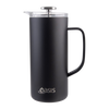 Oasis Stainless Steel Double Wall Insulated Coffee Press 4 Cup 600ml - Black