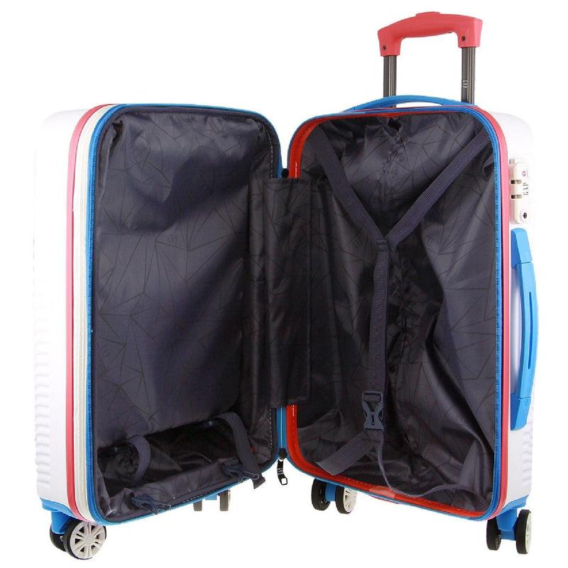 GAP 4 Wheel Hardcase Suitcase - Medium White - Expandable