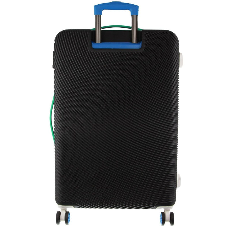 GAP 4 Wheel Hardcase Suitcases Set of 3 - Black - Expandable