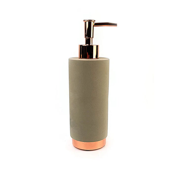 Classica Natural Concrete Soap Dispenser - Rose Gold