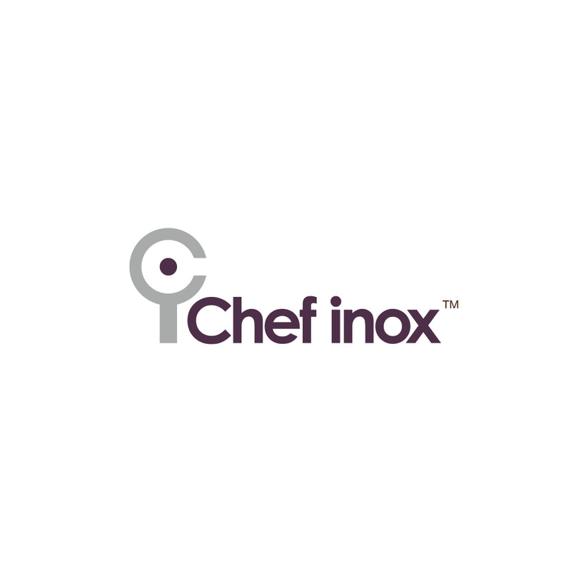 Chef Inox Colour Coded Cutting Board With Handle - White – 20x27x1.2cm