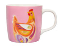 Maxwell & Williams Pete Cromer Barn Friends Mug 375ml - Pink Chook