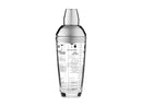 Maxwell & Williams Cocktail & Co. Glass Cocktail Recipe Shaker - 680ml