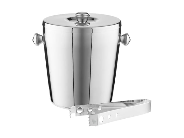 Maxwell & Williams Cocktail & Co. Ice Bucket With Lid & Tongs - Stainless Steel - 1.2L