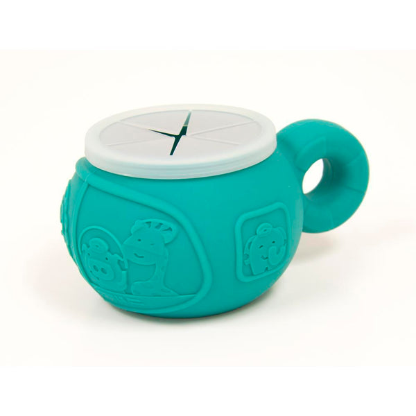 Marcus & Marcus Silicone Snack Bowl - Ollie The Elephant - Green