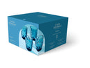 Casa Domani Deanna Double Old Fashion Glass Set of 4 - Blue