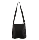 Pierre Cardin Nylon Anti - Theft Cross Body Bag Black - 29x6x35cm