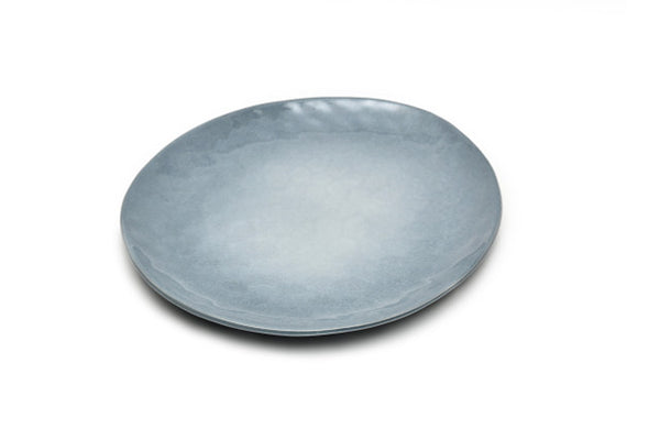 Classica Round Plate Reactive Blue - 35x30cm