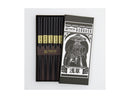 Tokyo Design Chopstick Gift set 5pc Square Black - Gift Boxed