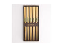 Tokyo Design Chopstick Gift set 5pc Wooden Brown- Gift Boxed