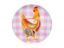 Maxwell & Williams Pete Cromer Barn Friends Plate Chook 20cm - Pink