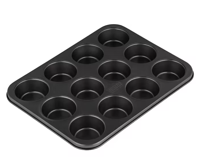 Maxwell & Williams BakerMaker Non-Stick 12 Cup Muffin/Cupcake Pan - Black
