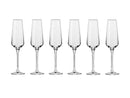 Krosno Avant-Garde Champagne Flutes 200ml 6pc (Made in Poland)