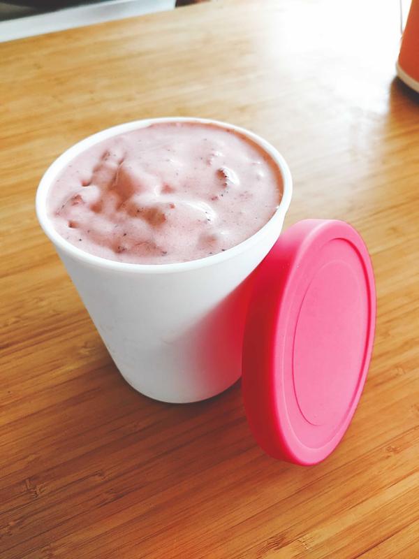 Appetito Round Ice Cream Tub 1L - Pink