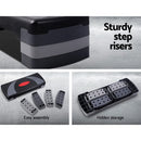 3 Level Fitness Exercise Aerobic Step Bench