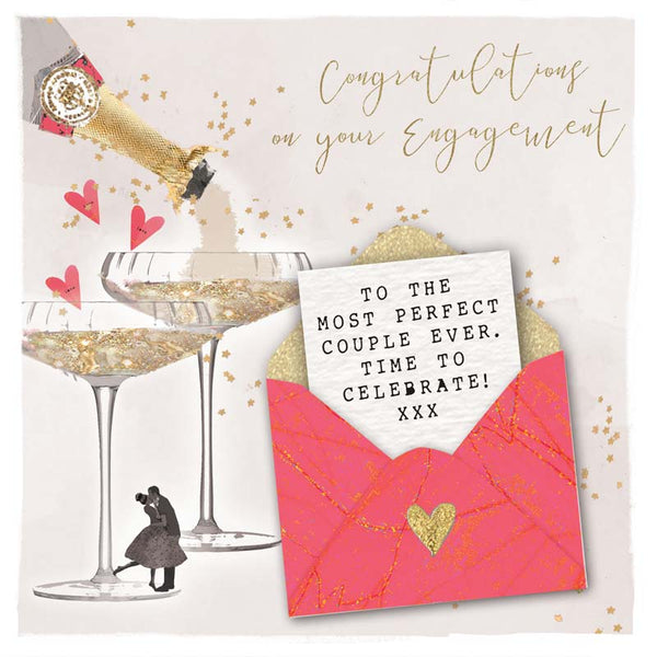 Congratulations On Your Engagement - Card 15.5x15.5cm