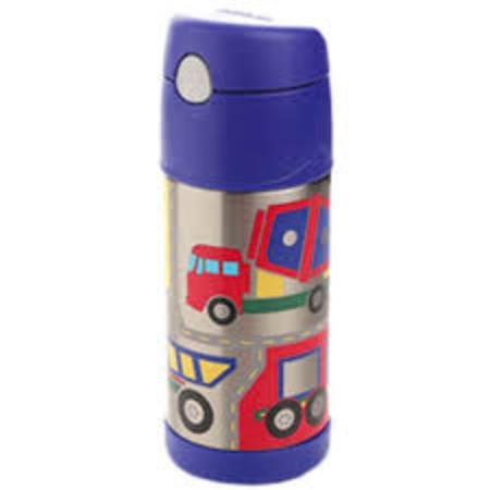 Thermos 355ml Funtainer Drink Bottle - Construction Vehicles