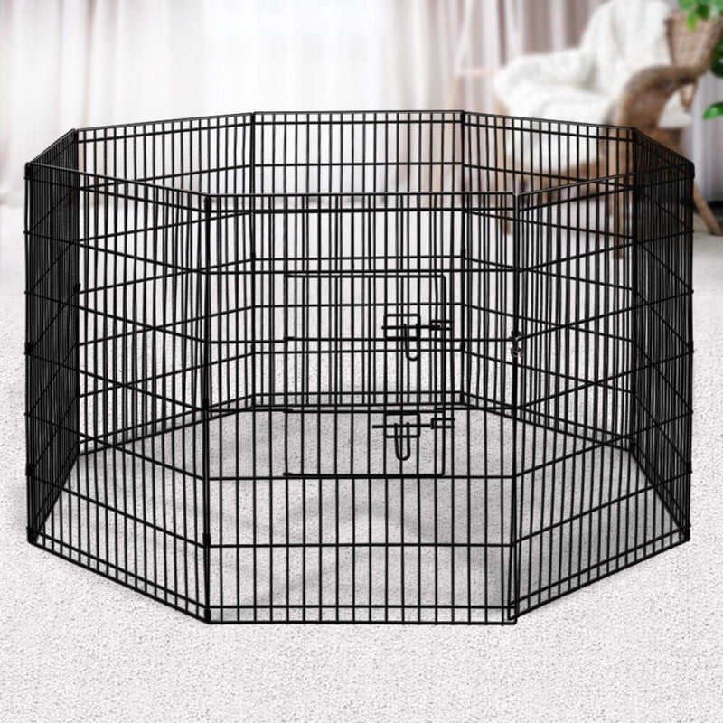i.Pet 2X36" 8 Panel Pet Dog Playpen Puppy Exercise Cage Enclosure Fence