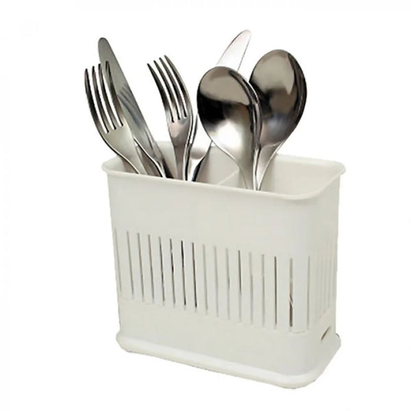 Plastic Cutlery Drainer - White - D.Line