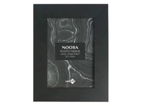 MDF Noosa Frame Black 10x15cm/4x6"