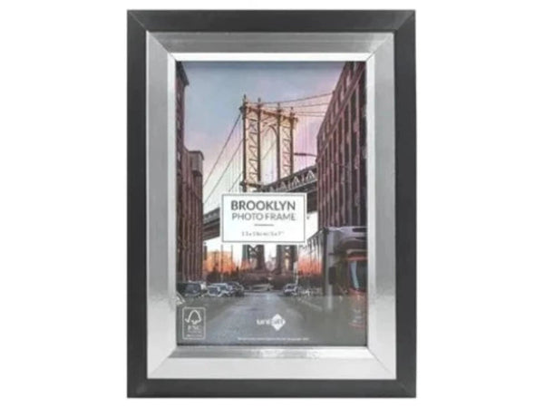 Brooklyn Frame Silver 13x18cm/5x7"
