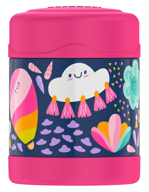 Thermos 290ML Funtainer Stainless Steel Vacuum Insulated Food Jar - Whimsical Clouds
