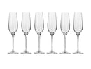 Krosno Harmony Champagne Flutes 200ml 6pc (Made in Poland)
