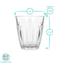 Fluted Espresso Glass - 100ml - Set of 6