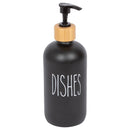 Glass Soap Dispenser - Dishes - Black