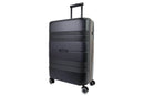 Pierre Cardin Travel Hard Shell Case Suitcase Luggage 70cm  - Medium - Black