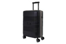 Pierre Cardin Travel Hard Shell Case Suitcase Luggage 54cm  - Cabin - Black