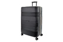 Pierre Cardin Travel Hard Shell Case Suitcase Luggage 80cm  - Large - Black