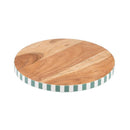 Ladelle Panama Stripe Lazy Susan