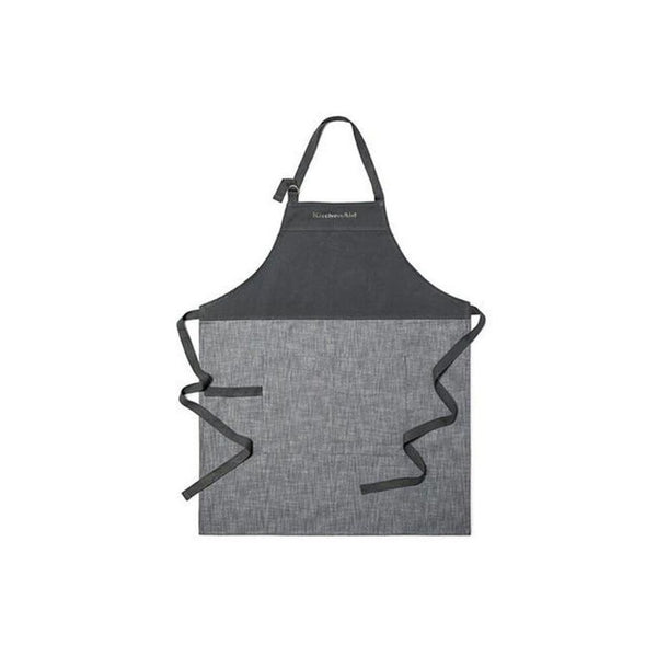 KitchenAid Cotton Apron - Charcoal Grey 71x88cm