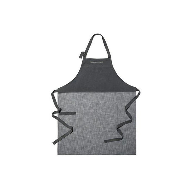 KitchenAid Cotton Apron - Charcoal Grey 71x88cm