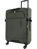 Reebok Soft Shell Suitcase Medium - Khaki - Expandable