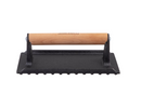 Urban Grill Cast Iron Rectangle Grill Press - 20.5cm x 10.5cm