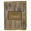 Le Desire Aromatherapie Florale Soy Candle With Glass Dome Lid & Timber Wick - White Thyme Amalfi Lemon - 283gr