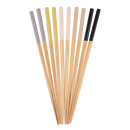 D.Line Bamboo Chopsticks - Set of 5 - Assorted Colours pack