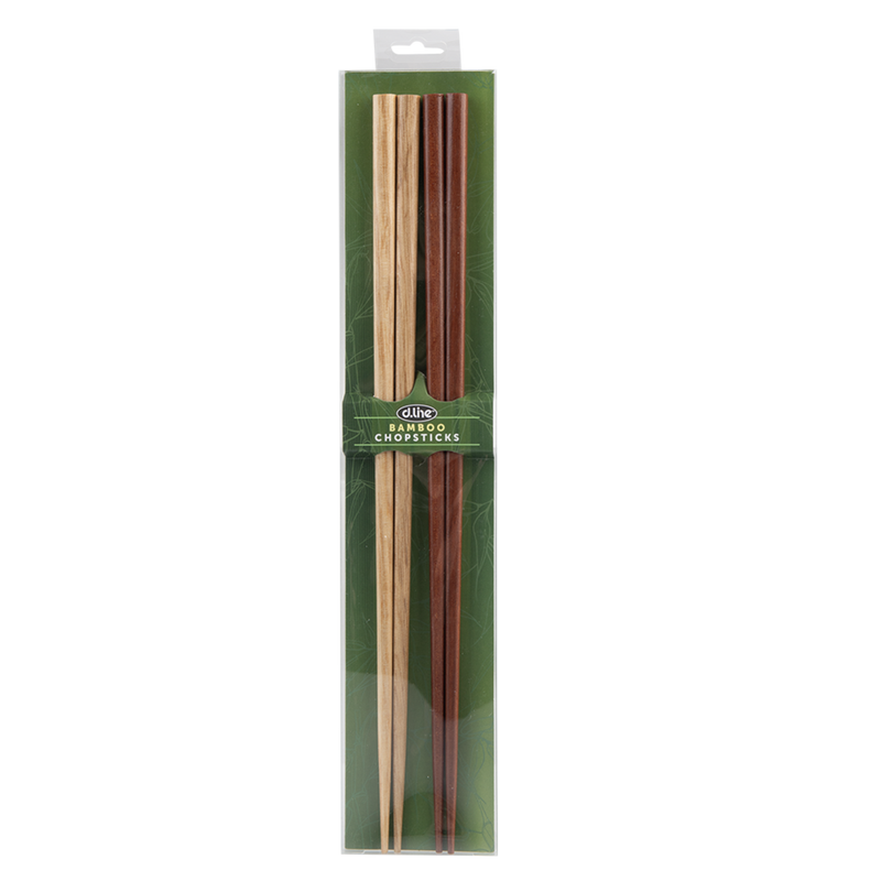 D.Line Wood Cooking Chopsticks 30cm Light & Dark - Set of 2